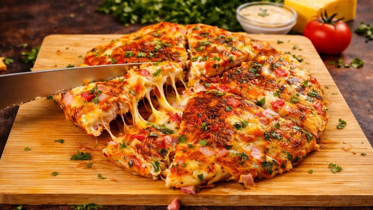 DIESES FLADENBROT-REZEPT MACHT SÜCHTIG! Mit Käse, Schinken & frischen Kräutern