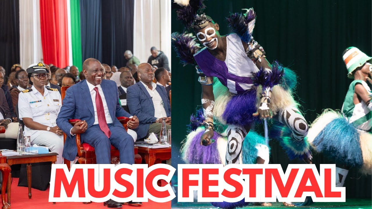 PERFORMANCE 🔥!WATCH WHAT HAPPENED DURING KENYA MUSIC FESTIVAL IN NYERI, ATTENDED BY RUTO & KINDIKI