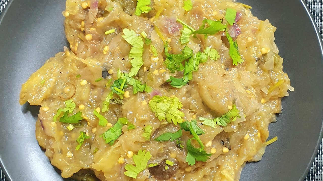 ബെയ്ഗൺ ഭർത്ത | Baigan Bharta | egg plant roasted | bringal bharta 