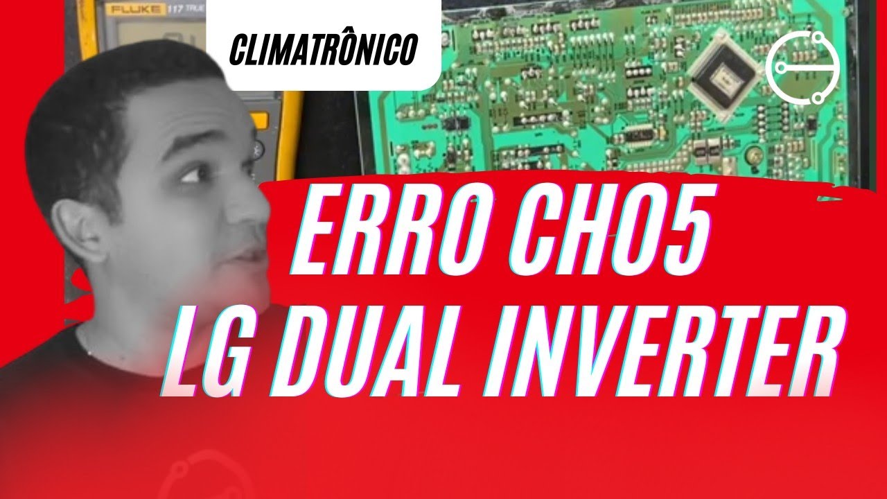 COMO CONSERTAR ERRO CH05 | LG DUAL INVERTER | DEFEITO NA COMUNICAÇÃO #airconditioner
