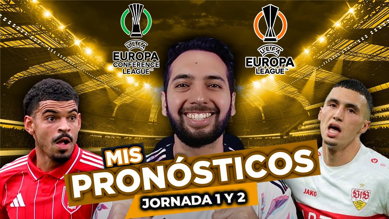 PRON&Oacute;STICOS UEFA EUROPA LEAGUE / UEFA CONFERENCE LEAGUE ⚽️🏆 | APUESTAS DEPORTIVAS | FUTBOL EUROPEO