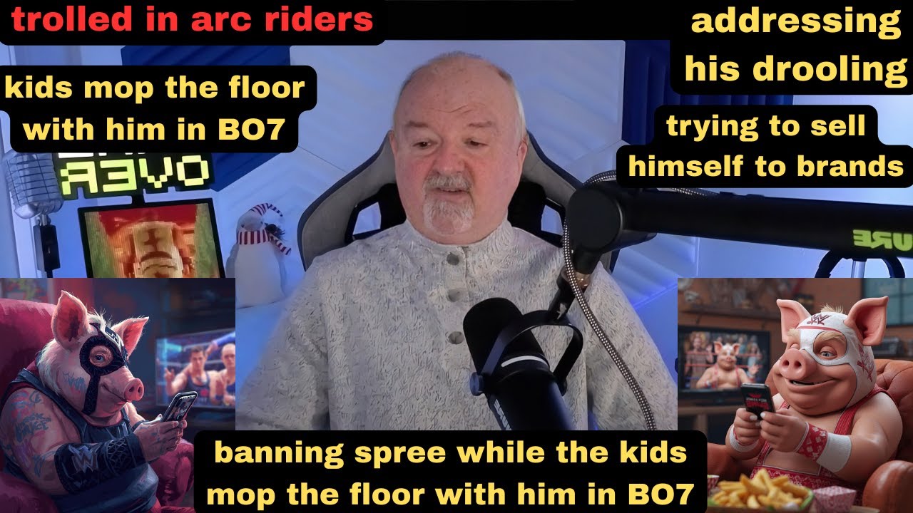 DsP--kids mop the floor with him in BO7--trying to sell himself to brands--trolled in arc riders