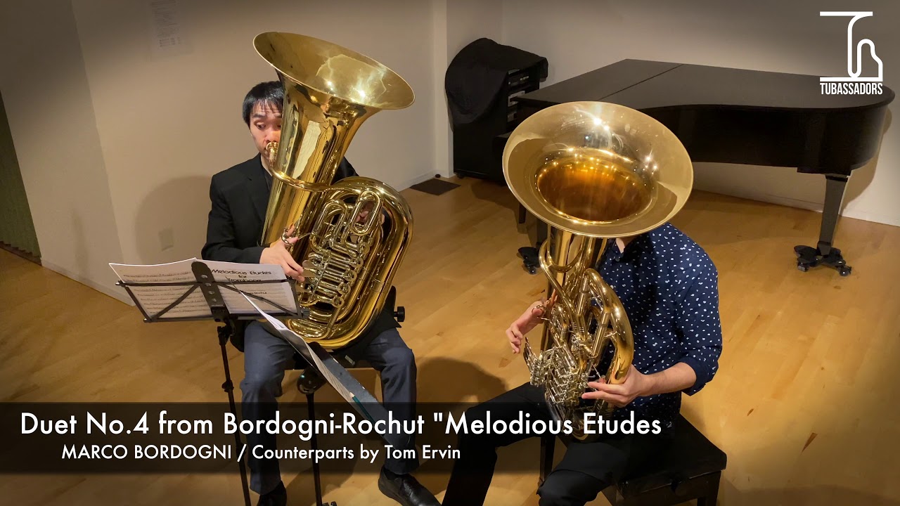 【Bordogni No.1】チューバ2人でハモってみた。ボルドーニ