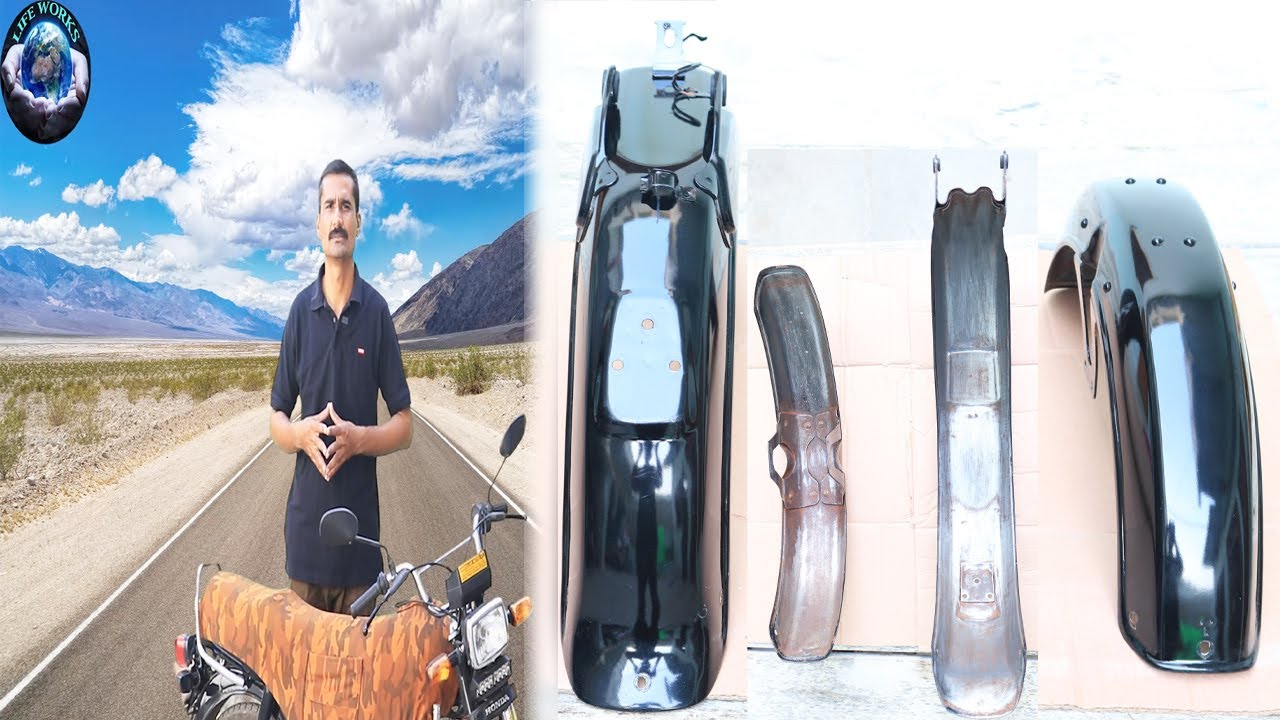Bike Mudguards Fenders Modified Protection | Motorcycle Fender | Best Method To Save Bike Fenders