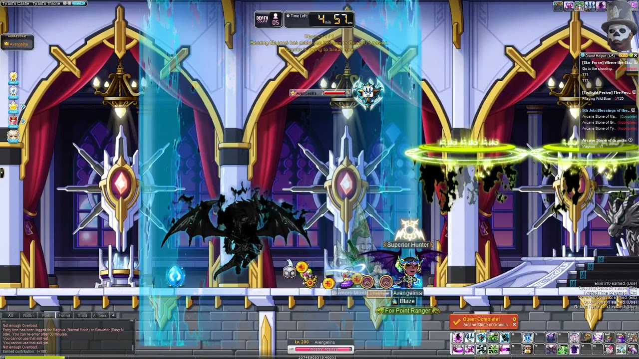 MapleStory - Demon Avenger 5th Job Advancement