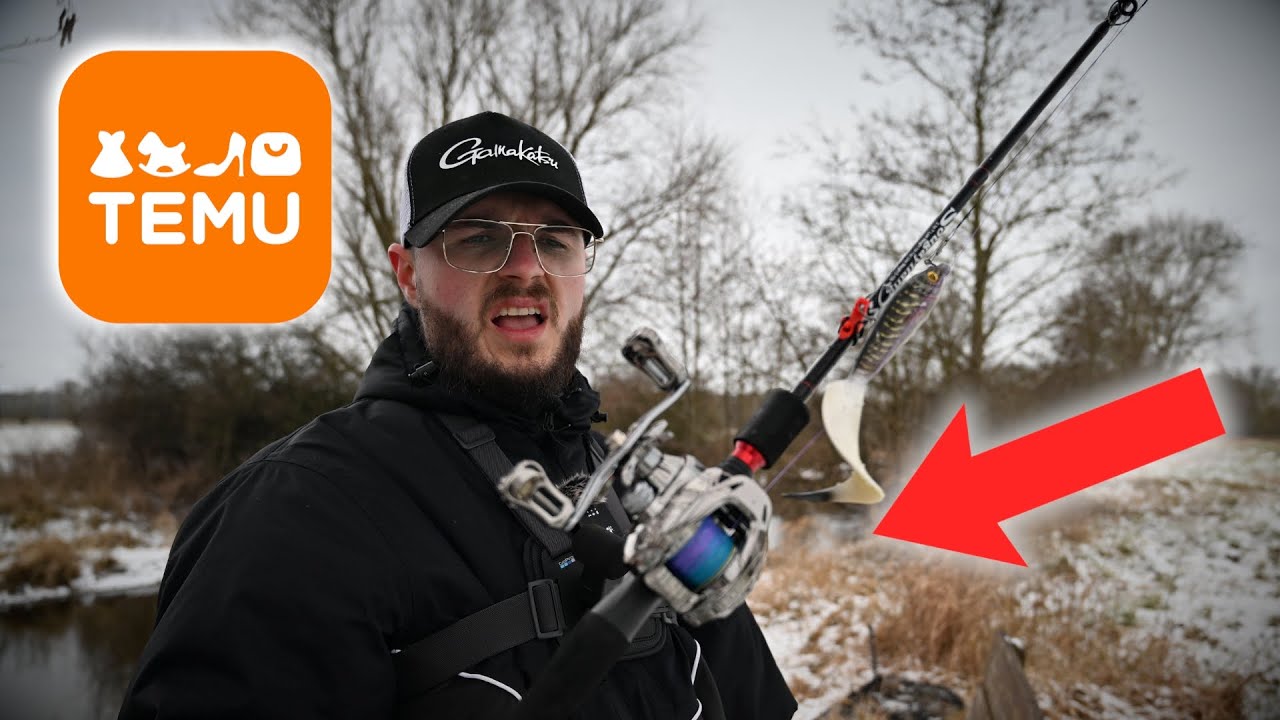 Die BILLIGSTE BAITCAST-COMBO von Temu | GESCHOCKT!!!
