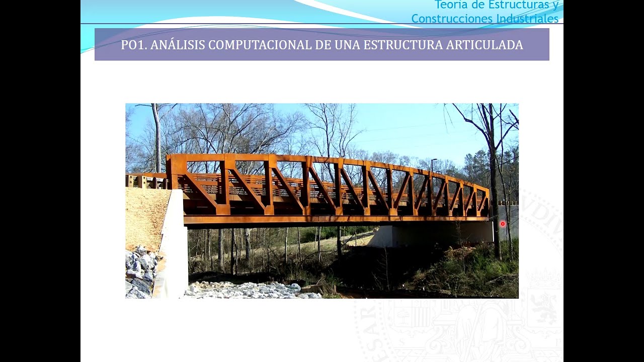 Análisis de estructuras articuladas con el programa CESPLA