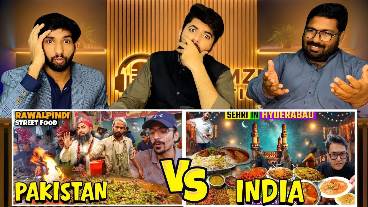 Ramzan 2026 Special! Pakistani Reacts to Indian vs Pakistani Sehri 🍽️