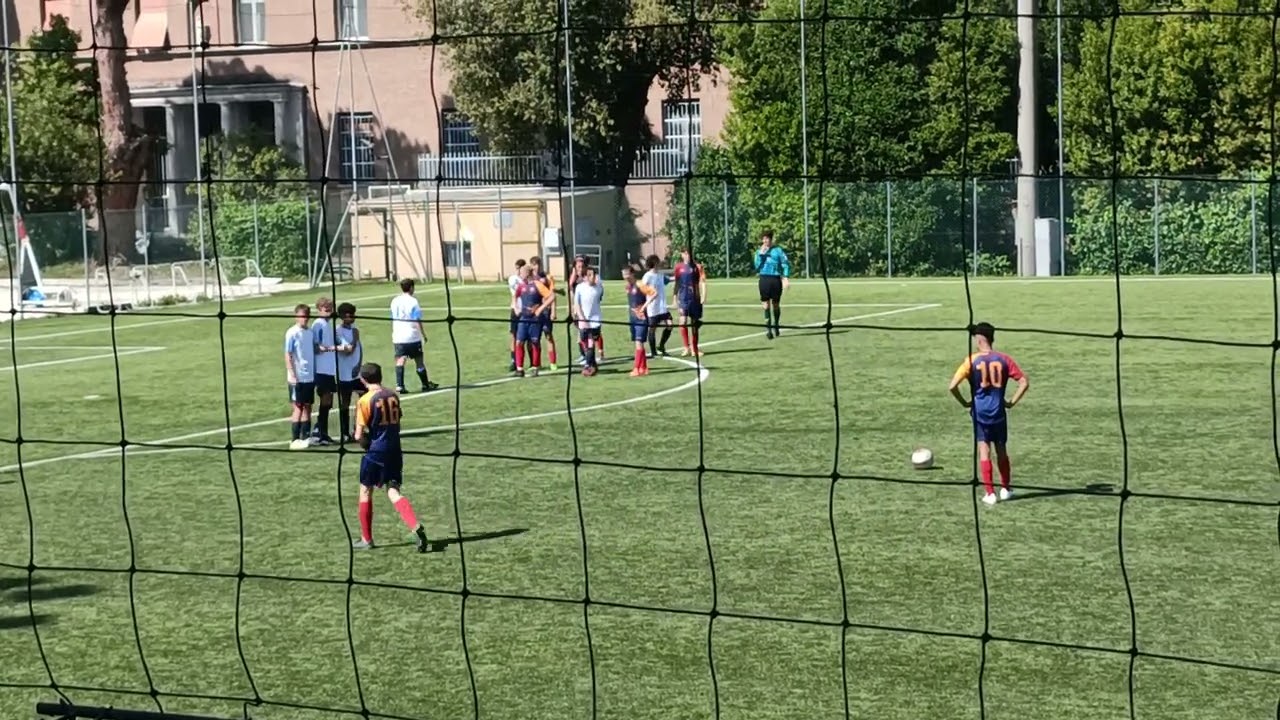 Gol su Punizione di Giancarlo Sunico (Academy SVS - Tevere Roma U15 Girone C)