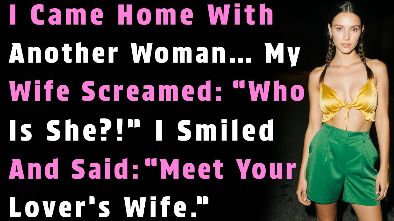 I Came Home With Another Woman… My Wife Screamed:  “Who Is She?!”