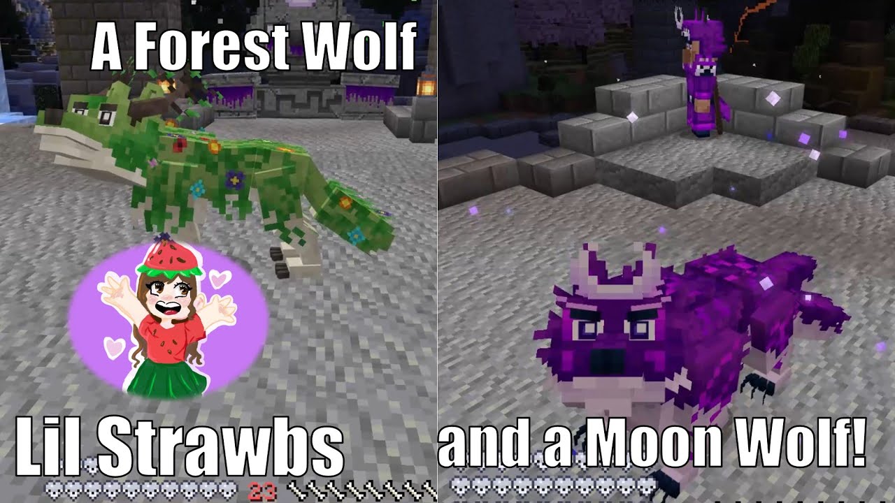 Wolf Life Part 5 - Minecraft with Lil Strawbs