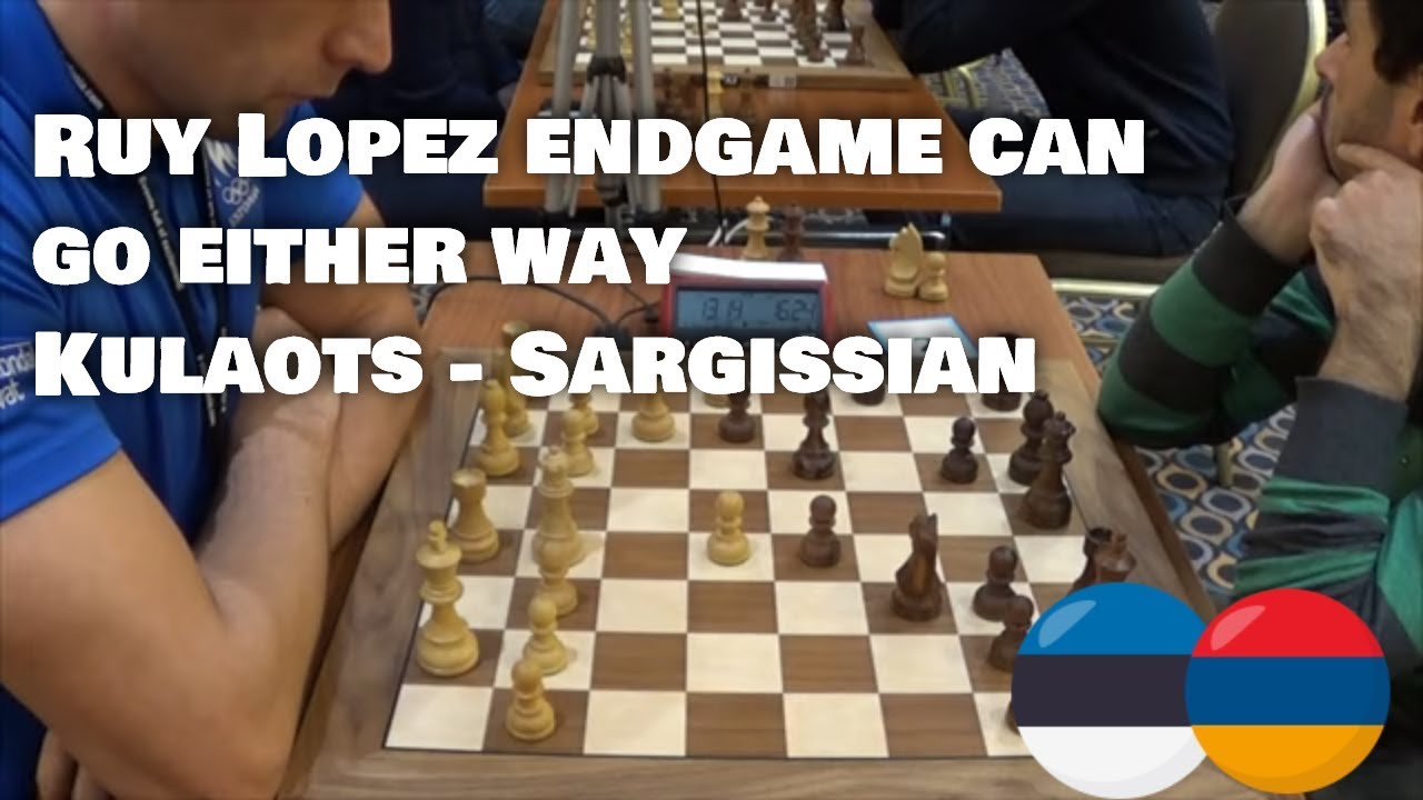 Tricky Ruy Lopez endgame | Kulaots - Sargissian