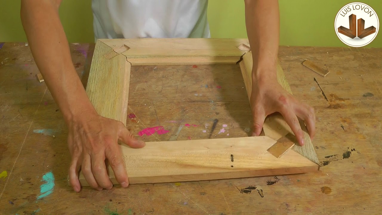 UNIR ANGULO 45 EN Cuadros DE MADERA -  