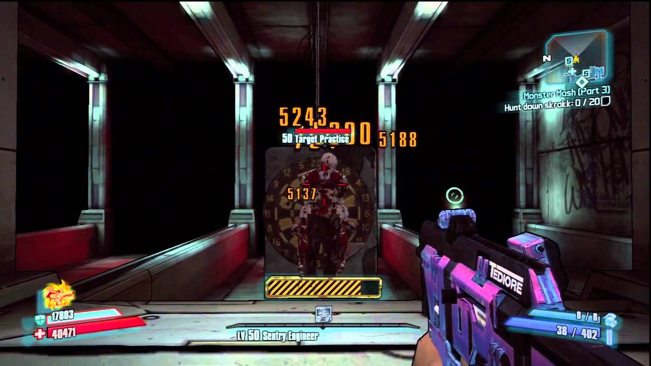 Borderlands2: Tediore Reload Damage