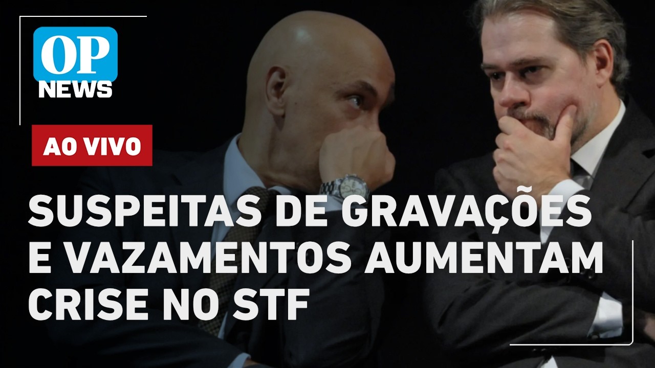 🔴AO VIVO: STF é alvo de vazamentos e aumenta crise; PT aciona TSE por adesivos pró-Flávio | OP NEWS