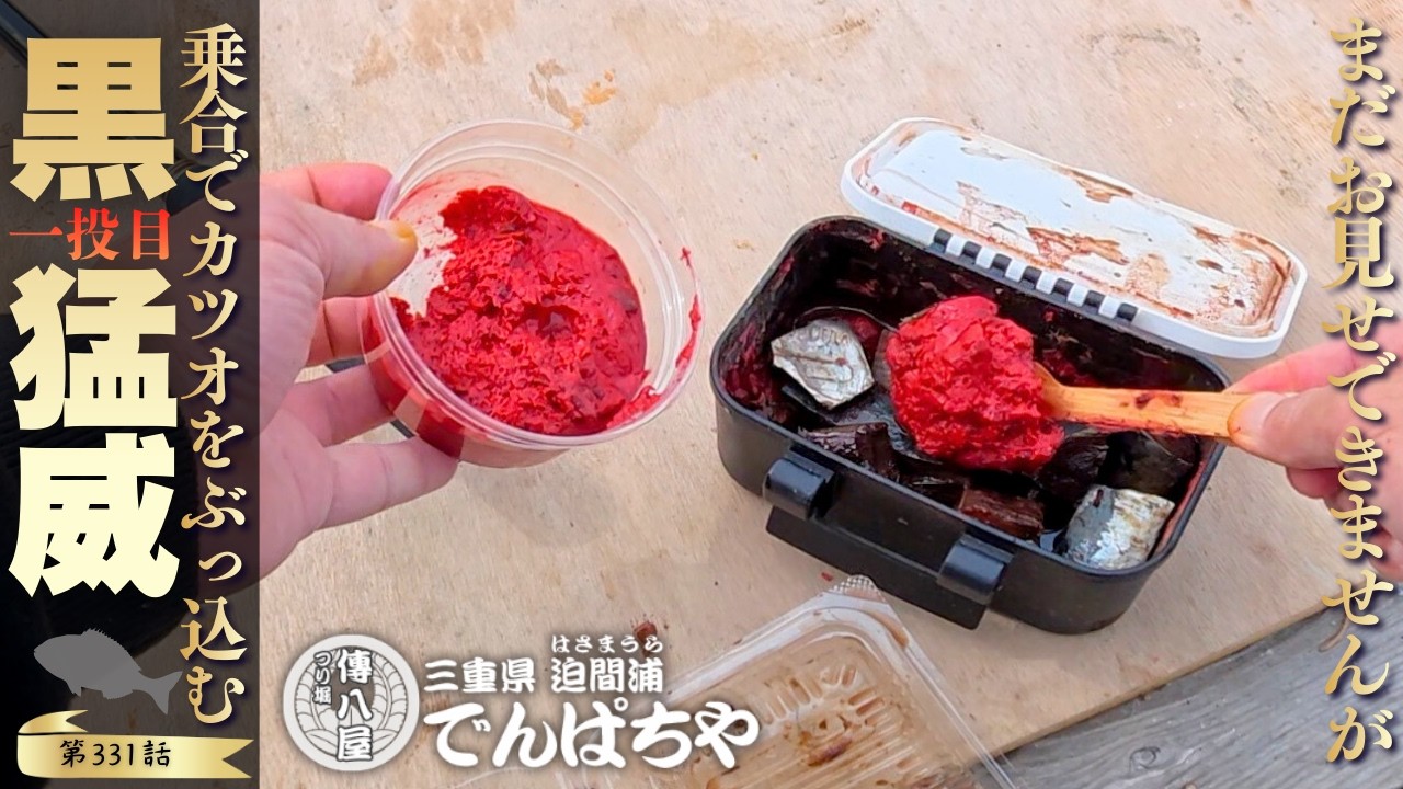 【海上釣堀】乗合いでいきなりカツオ餌をぶっ込んでみたら
