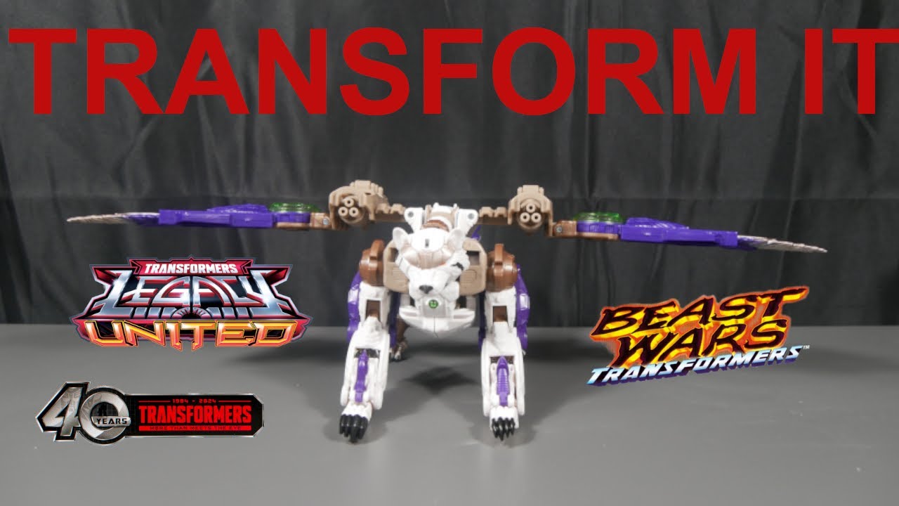 Transform It Transformers Legacy United Leader Class Beast Wars Universe Tigerhawk