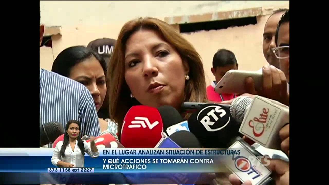 Autoridades inspeccionan sector de las casas colectivas en Guayaquil