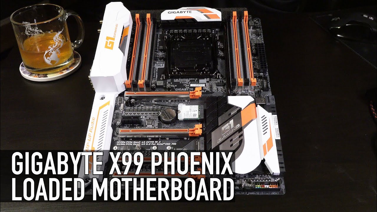 Gigabyte X99 Phoenix SLI Detailed Overview| It's Massively Loaded