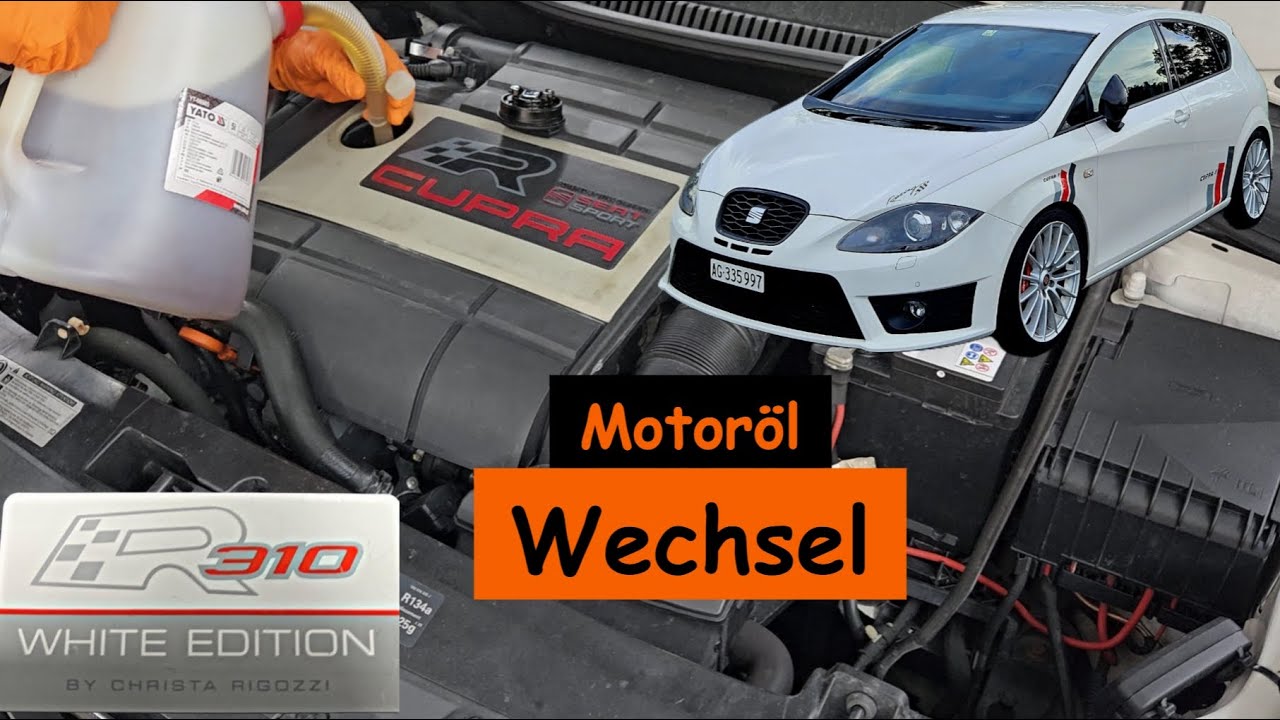 Seat Leon Cupra R310 1P 2.0 228 kW Service Ölwechsel