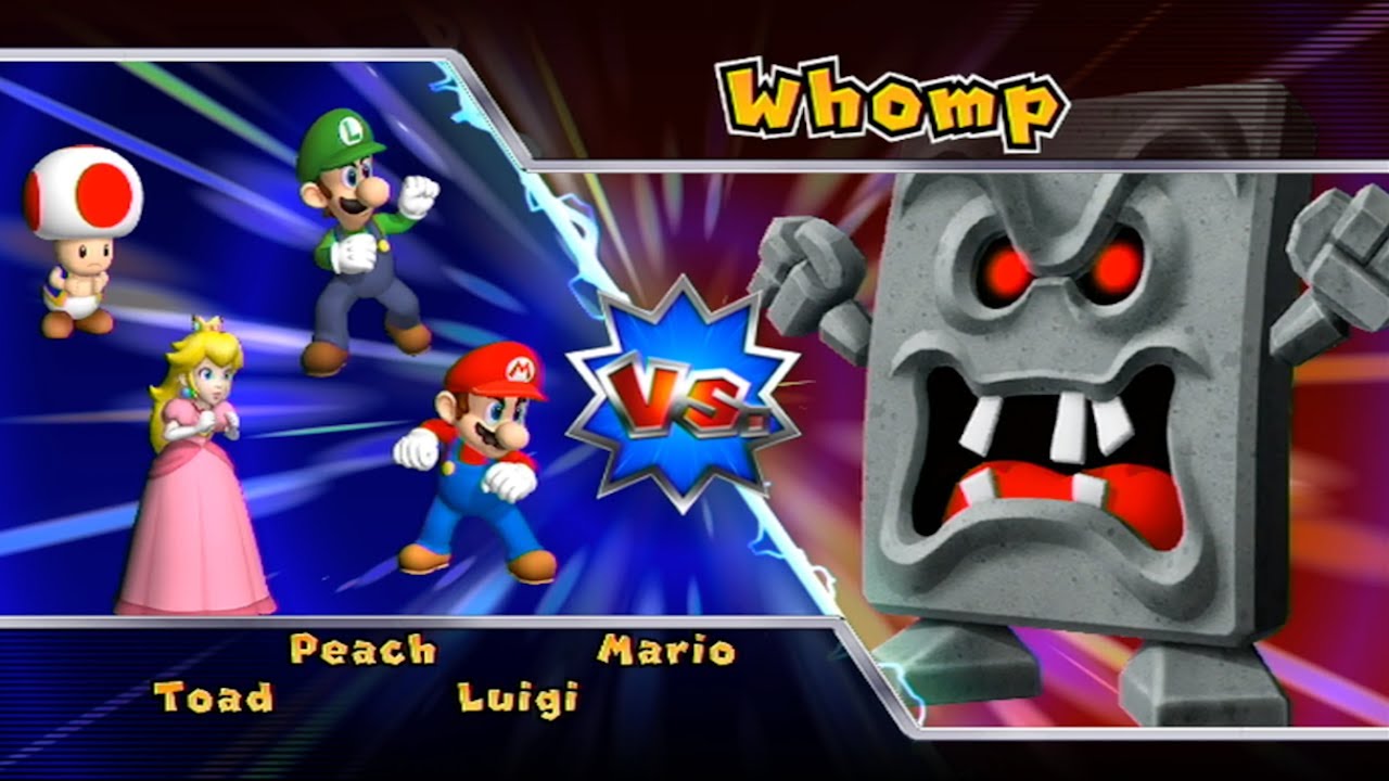 Mario Party 9 - Boss Rush - Mario Vs Luigi Vs Peach Vs Toad (Master Cpu)