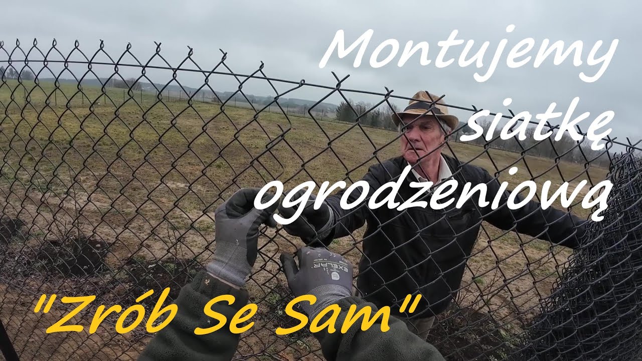 Montaż siatki ogrodzeniowej