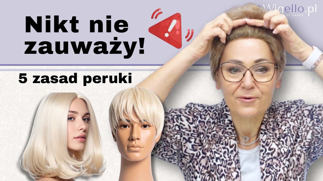 5 sekretów peruki, których nikt Ci nie powie – dzięki nim nikt nie zauważy, że ją nosisz