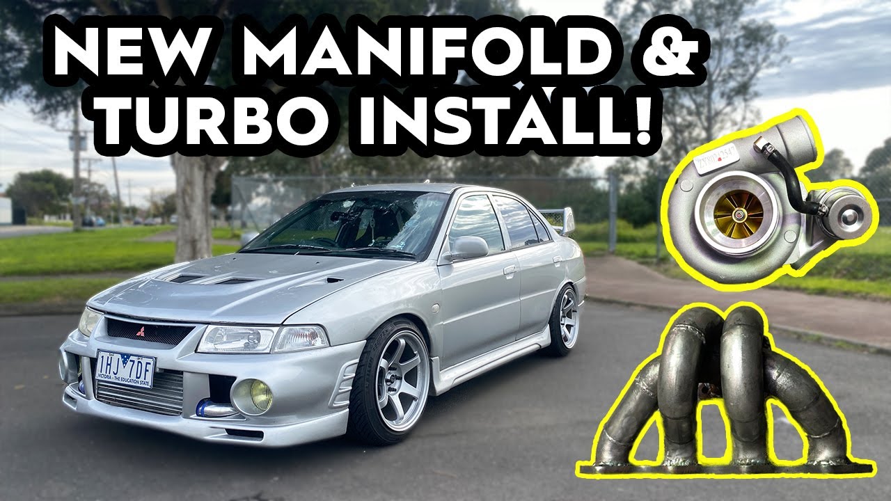 4G93 SOHC TURBO Custom MANIFOLD & New TURBO Install! Budget Evo Build