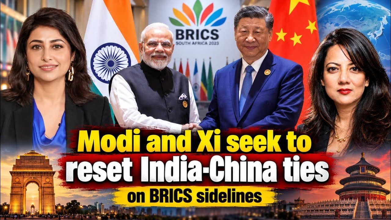 #ShaliniKapoor Modi and Xi seek to reset India-China ties on BRICS sidelines #India  #ArzooKazmi