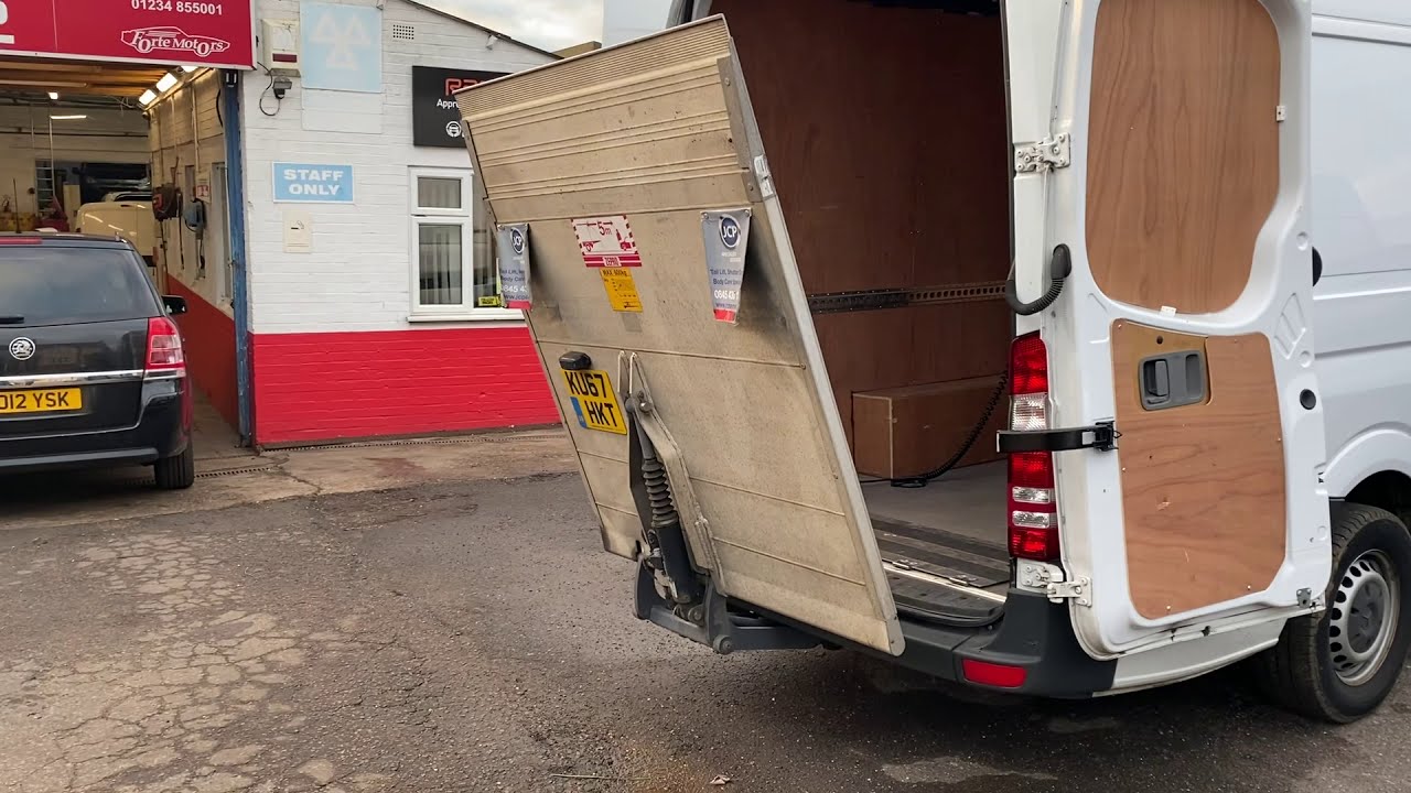 Mercedes Sprinter 67 plate with lifting ramp