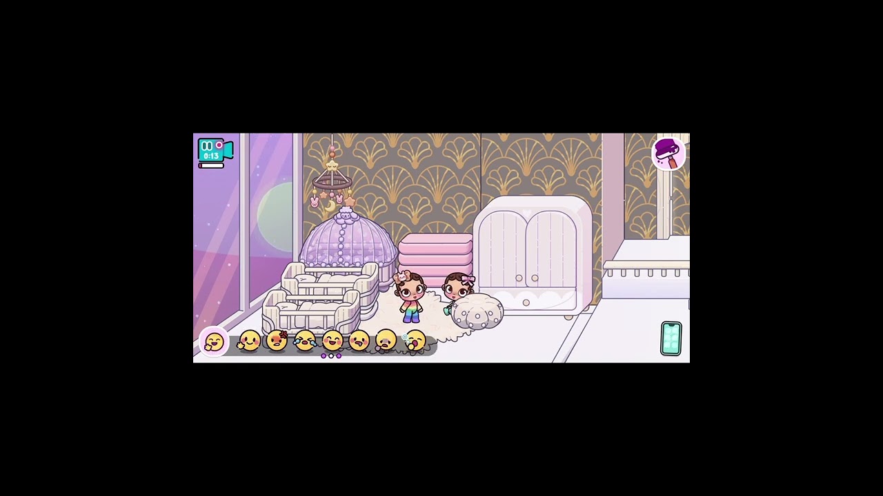 don’t mind the black at the end I was using CapCut and the bear’s name my sister decorating