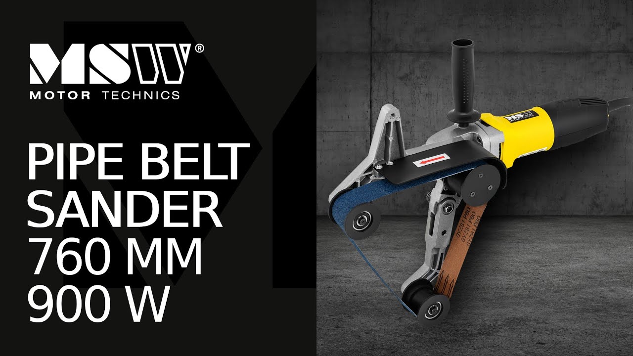 Pipe Belt Sander MSW Motor Technics MSW-POL900L | Product presentation