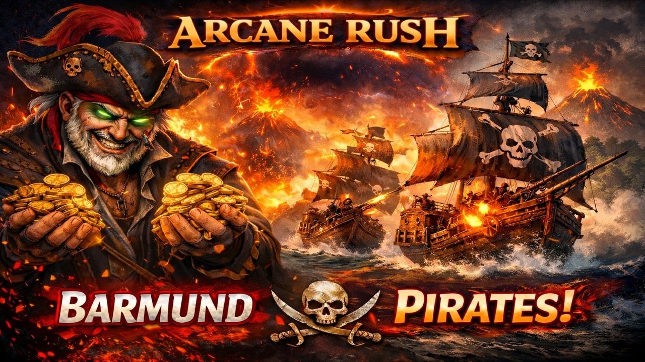 New Pirates Barmund Arcane Rush Gameplay
