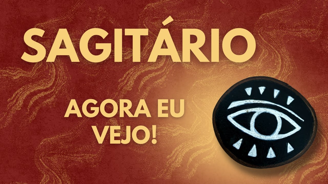 ♐ Sagitário ✨ Seus Olhos Se Abrem — A Verdade Aparece
