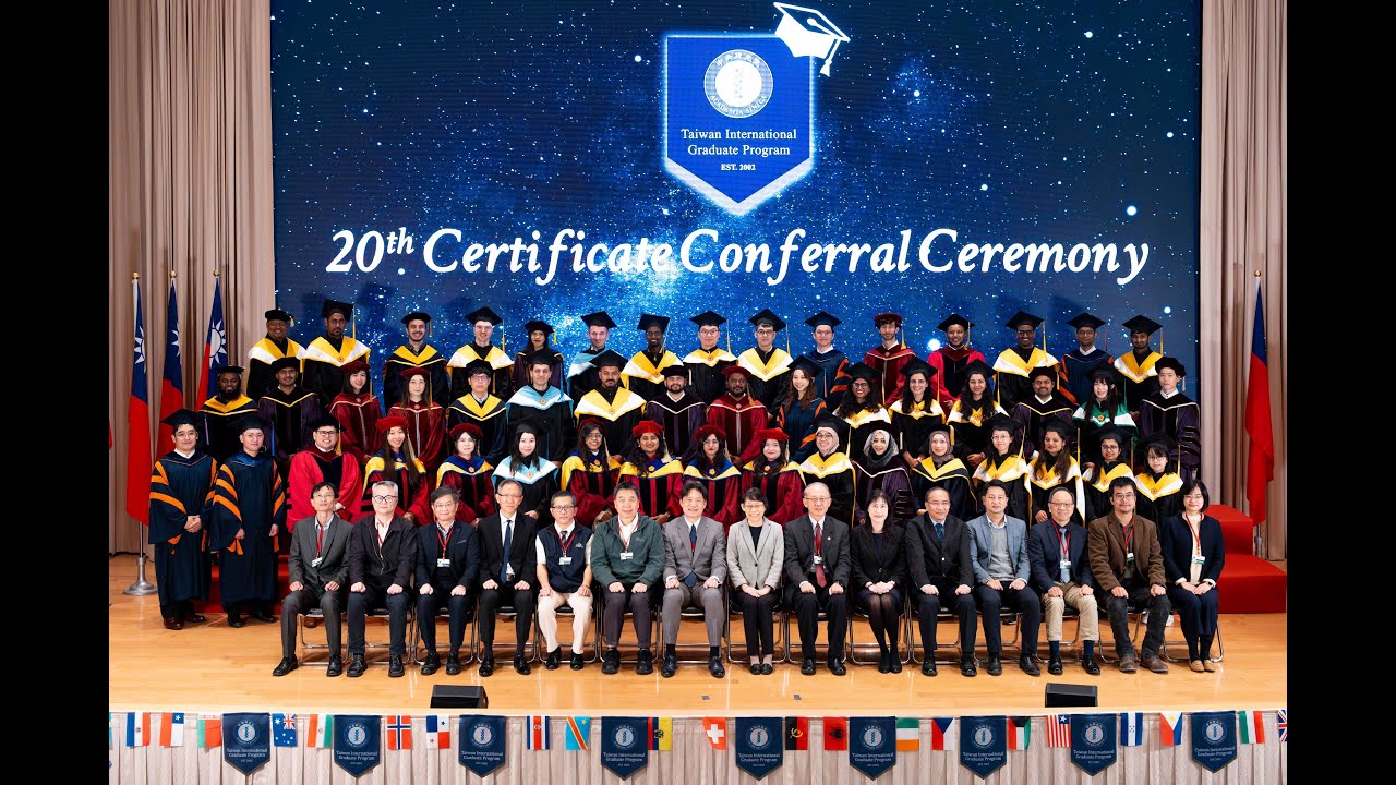 2025 TIGP Certificate Conferral Ceremony