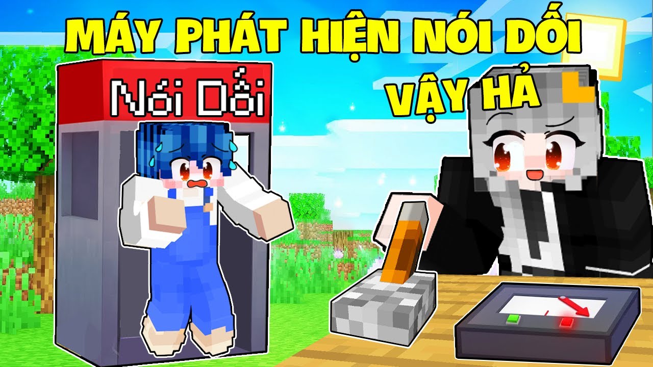SAMMY THỬ THÁCH 24H DÙNG MÁY PHÁT HIỆN NÓI DỐI KIỂM TRA TẤT CẢ THÀNH VIÊN LÀNG HERO TEAM MINECRAFT