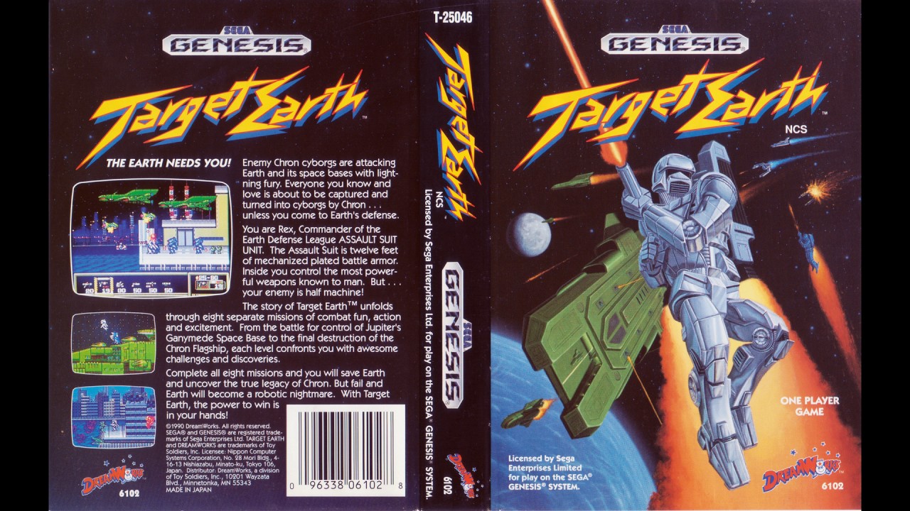 [SEGA Genesis Music] Target Earth / Assault Suit Leynos - Full Original Soundtrack OST