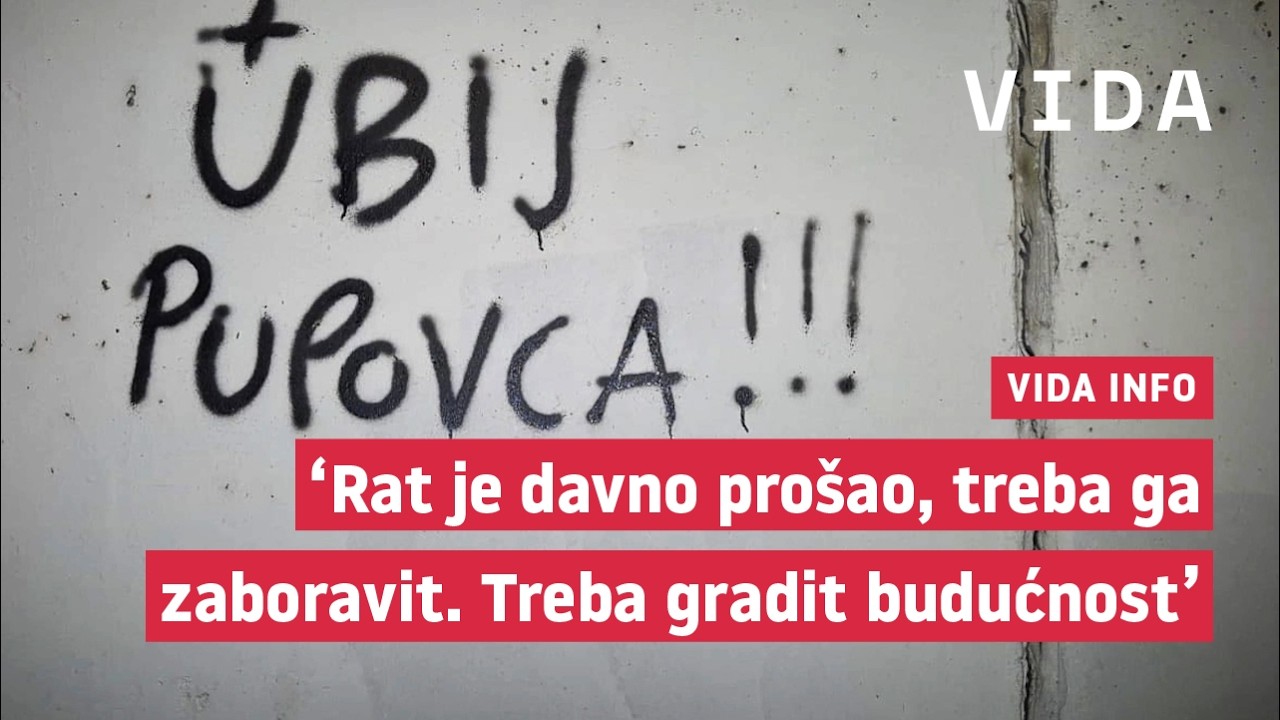 VIDA info - Uklonjen grafit s pozivom na ubojstvo Milorada Pupovca