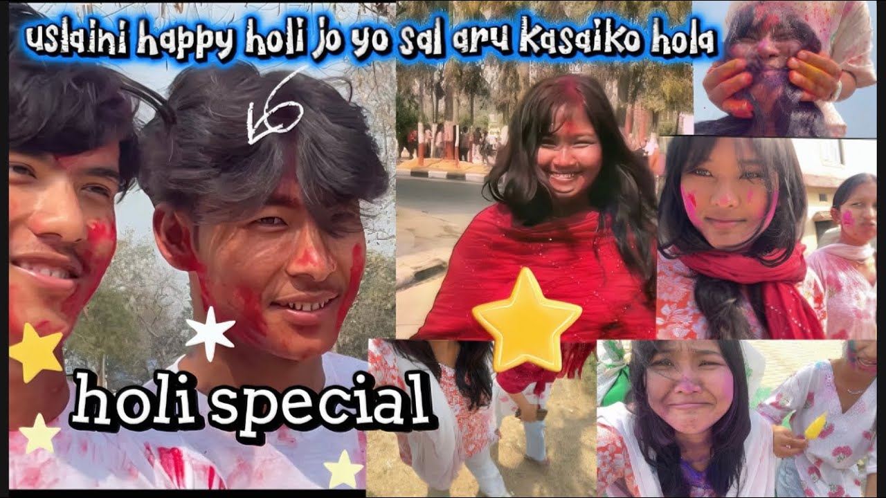 Uslai ni happy holi jo yo sal karu kasai ko hola🤣//D28