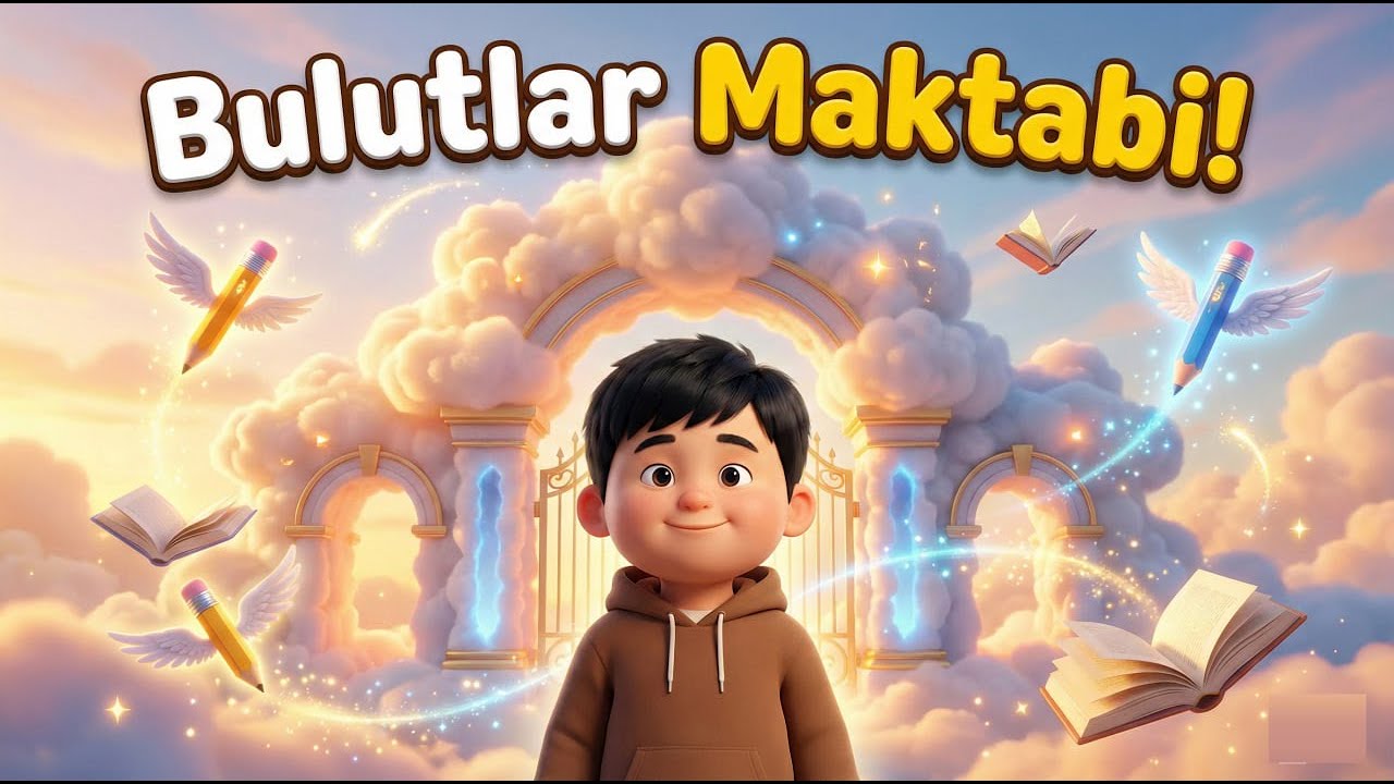 Bulutlar Orasidagi Maxfiy Maktab - Fantastik Bolalar Ertaki (3D)