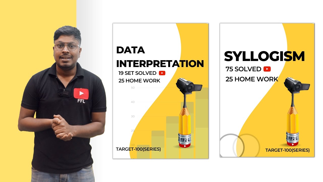 Target-100 (Data Interpretation & Syllogism) || Pdf 4&5 Uploaded with HomeWork