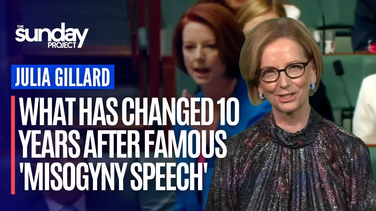Julia Gillard - Former Prime Minister Julia Gillard Reflects On 'Misogyny Speech' 10 Years On