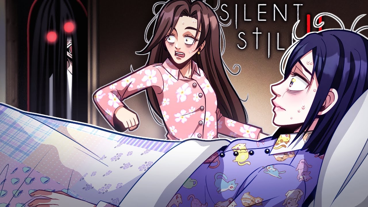 لعبت رعب مع امي لأول مرة😭🤣❗ | silent still 2