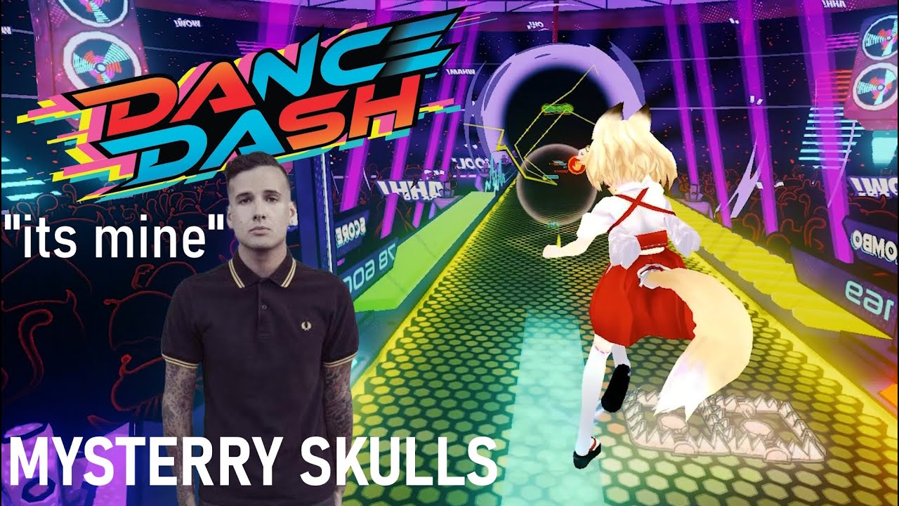 Dance Dash . Mystery skulls - It's mine  💃 Full body Vive ultimate tracker . hard . full combo