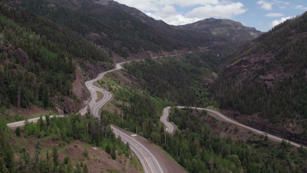 Colorado - Wolf Creek Pass - 4K Aerial Travel Reel