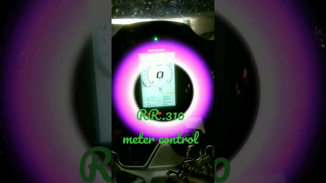RR 310 bs6 meter control|| top speed|| mileage|| Komal technical TVS
