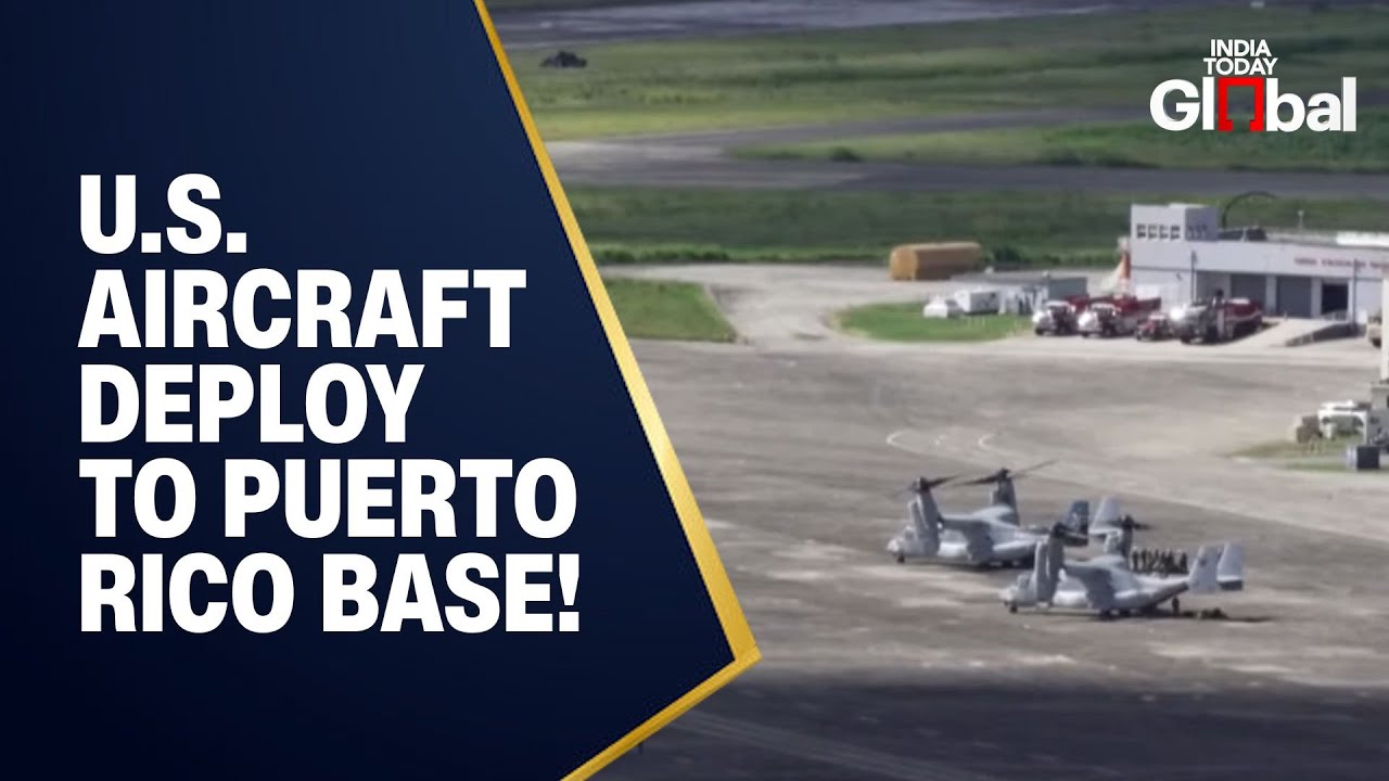 LIVE: U.S. Forces Redeploy to Puerto Rico Installation as Regional Tension Escalates Near Venezuela