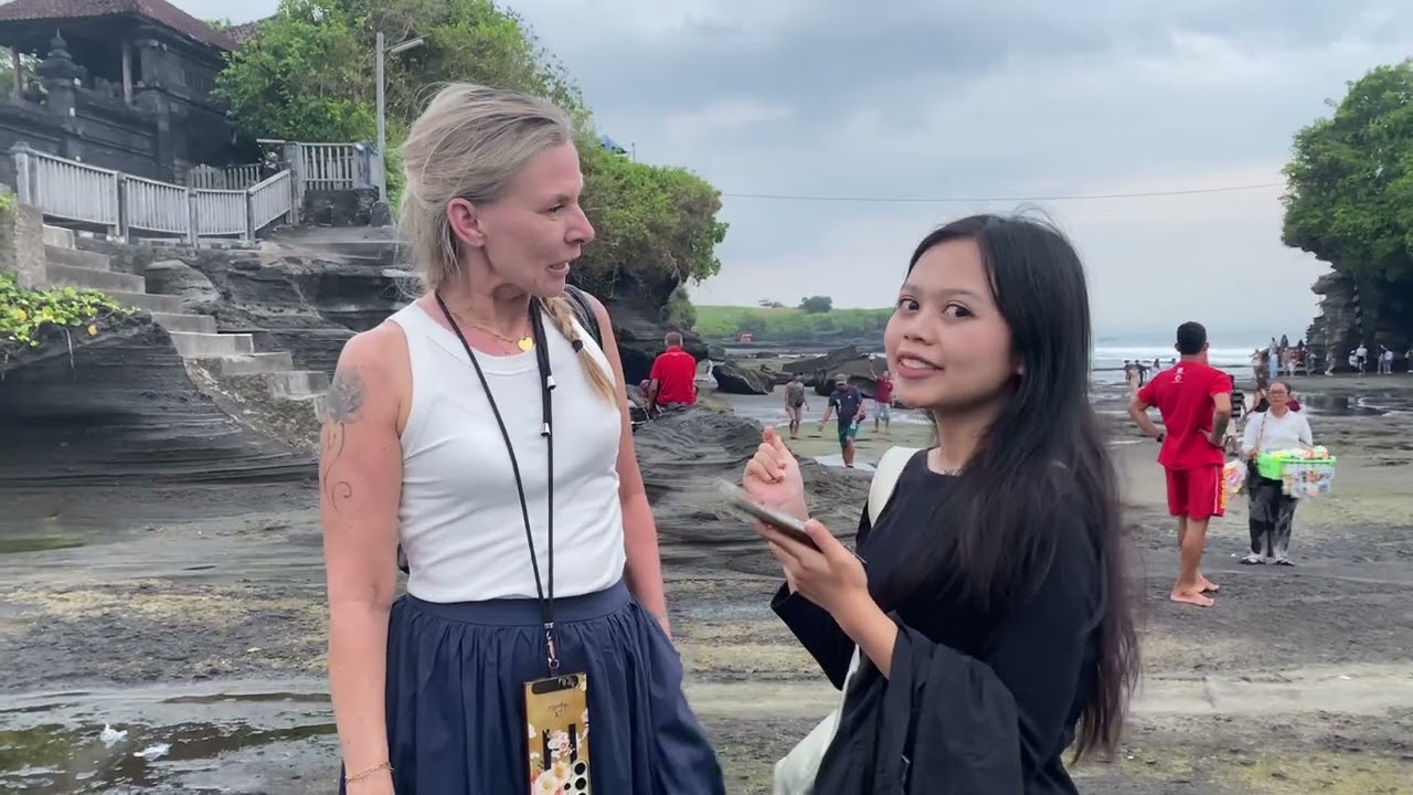 Tanah lot as intern @ kreasiputra