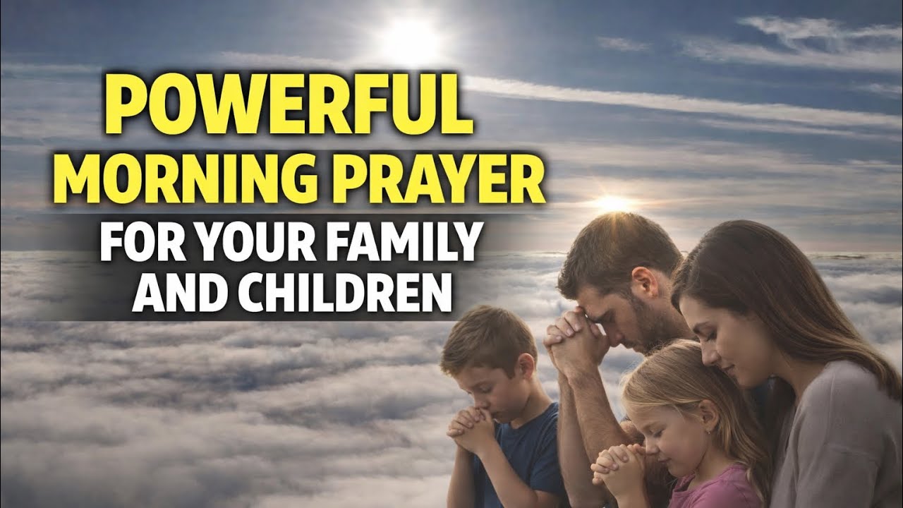 LORD PROTECT MY FAMILY AND CHILDREN WITHOUT PARENTS | MORNING PRAYER 