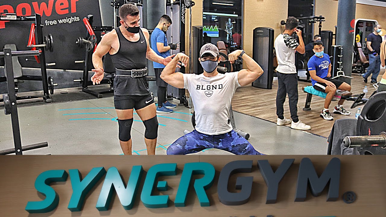 VISITANDO Y ENTRENANDO EN SINERGYM  ft. VICTOR - valoramos